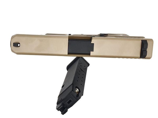 トイガン Glock 19 Tan Glock 19X Tan CO2 Air Pistol - Just Air Guns